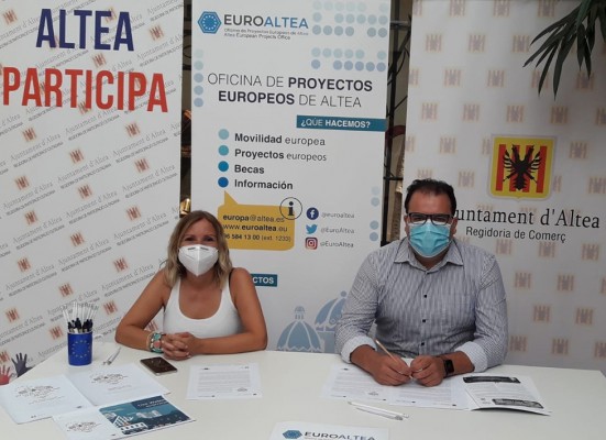 Altea se presenta a los Premios Ciudades Activas en el Comercio Justo y Ético de la UE