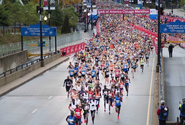 El maratón de Chicago, cancelado
