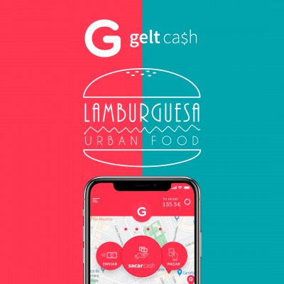LaMburguesa se suma a los comercios que se
convierten en cajeros de la mano de Gelt Cash