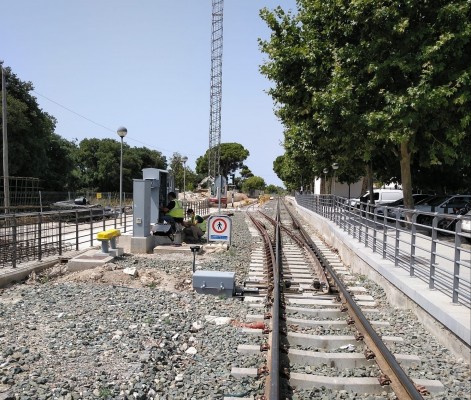 La Generalitat pone en marcha el enclavamiento electrónico del apeadero del TRAM en l'Alfàs del Pi
