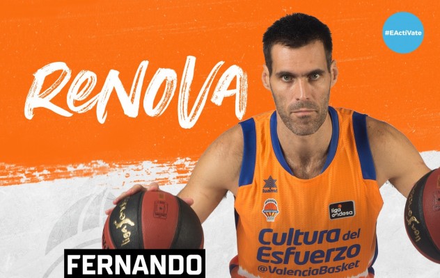 Fernando San Emeterio afrontará su sexta temporada en Valencia Basket