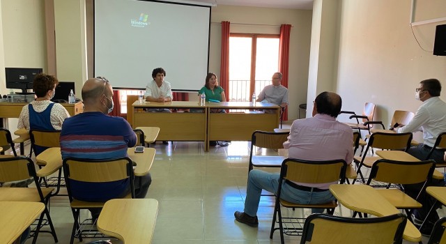 Diputación y Consell abordan con alcaldes del Penyagolosa la recuperación del santuario