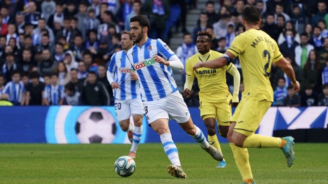 El Villarreal cayó en la última visita de la Real Sociedad tras ocho enfrentamientos sin perder
