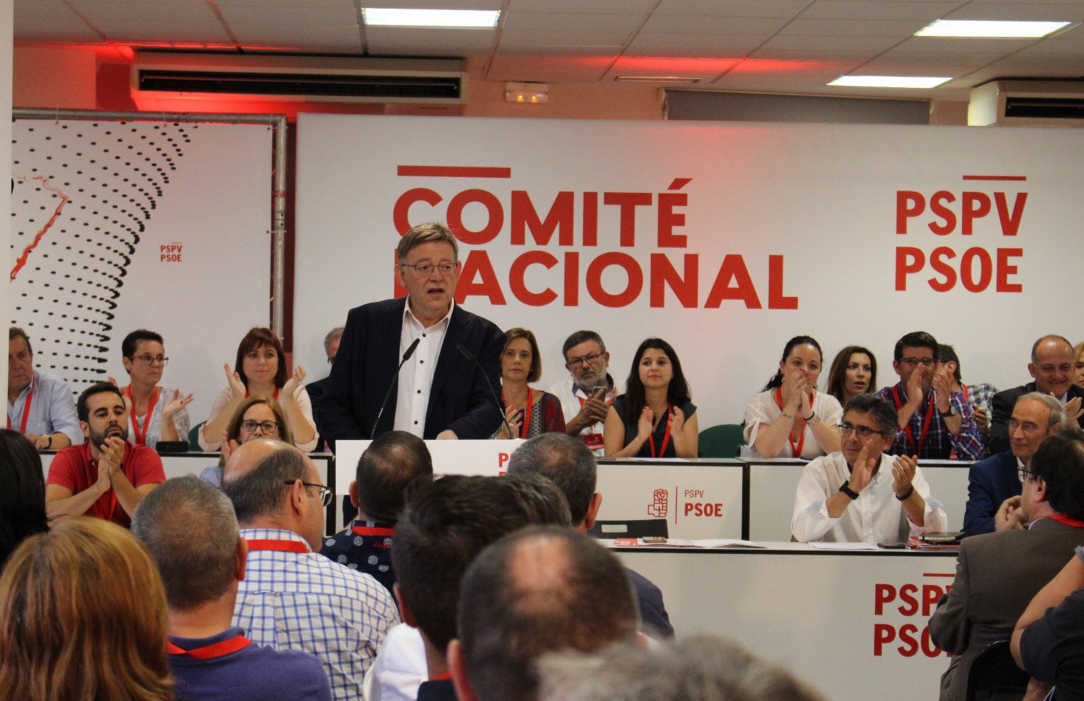 Puig saca adelante la fecha del congreso para finales de julio con algunas críticas