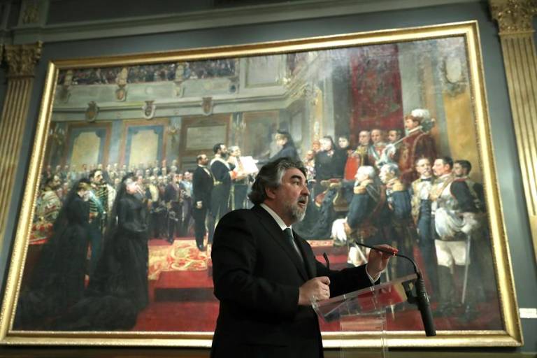 El ministro de Cultura, José Manuel Rodríguez Uribes (EFE) - 