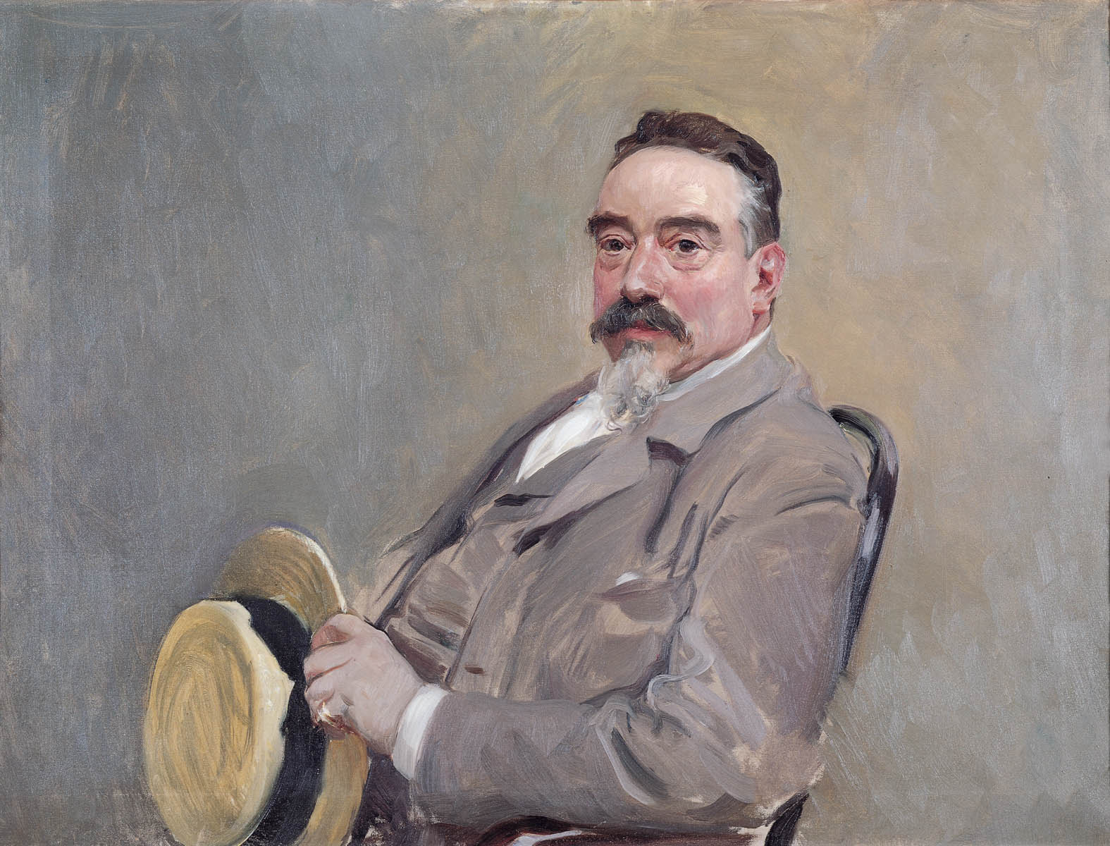 'Retrato de Antonio García Peris, suegro del artista'. Colección BBVA - 