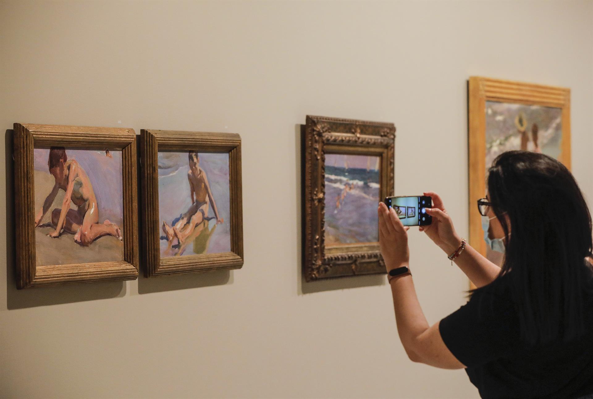 Exposición 'Sorolla. Cazando impresiones'. Foto: ROBER SOLSONA - 