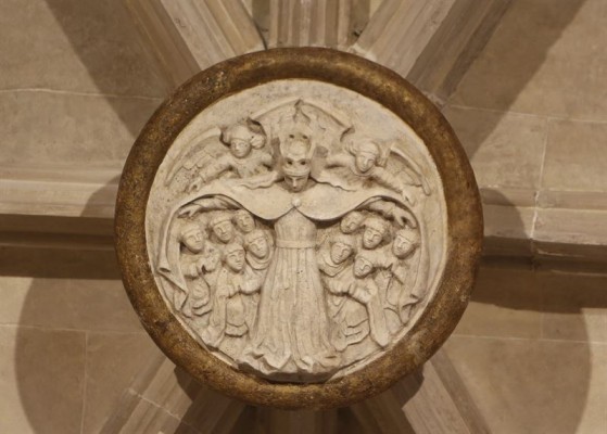 Reconstruido un relieve gótico de la Catedral de Valencia gracias a una foto de 1917