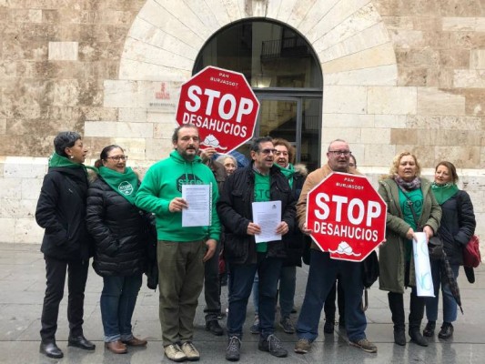 La PAH pide que no haya ningún desahucio hasta el 31 de diciembre de 2021