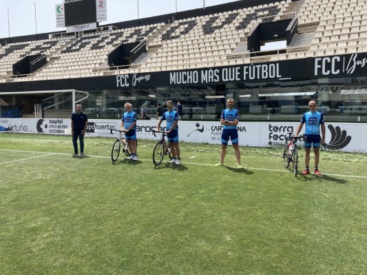 Cuatro ciclistas del Cartagena-Ricardo Fuentes afrontarán en Portmán un cuádruple Everesting