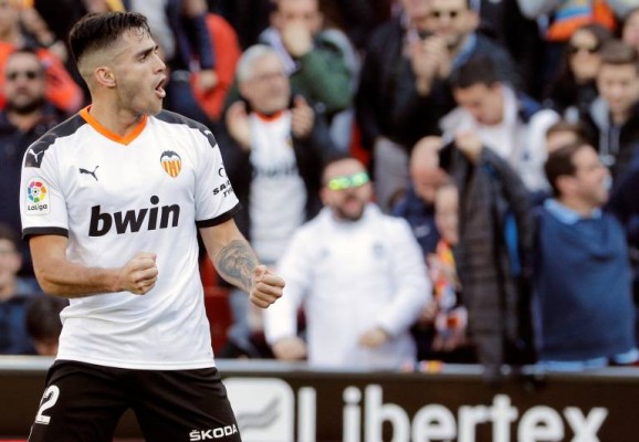 Maxi Gómez pone fin a su peor racha de partidos sin marcar en Primera
