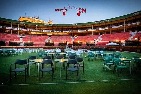 La Plaza de Toros se pone 'chill out' para Murcia ON: los conciertos se reinventan 