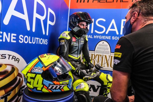 Fermín Aldeguer, joven de La Ñora de 15 años, inicia en Portugal el Europeo de STK 600