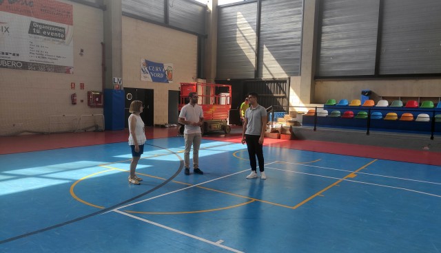 L'Alcora renueva el parquet y la iluminación de su pabellón con una inversión de 145.000 euros