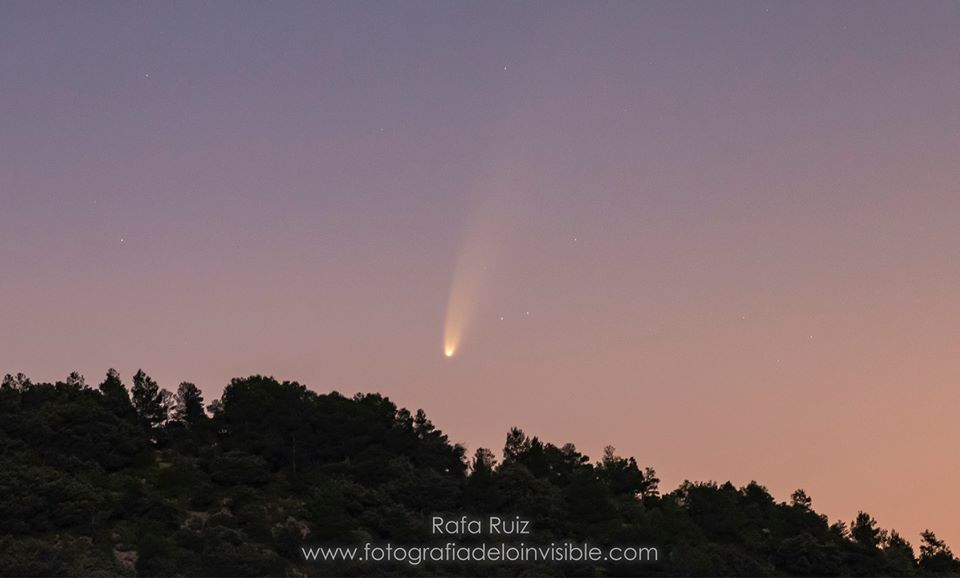 Los cometas del amanecer 
