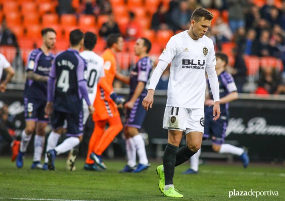 El Valladolid empató en sus dos últimas visitas a Mestalla