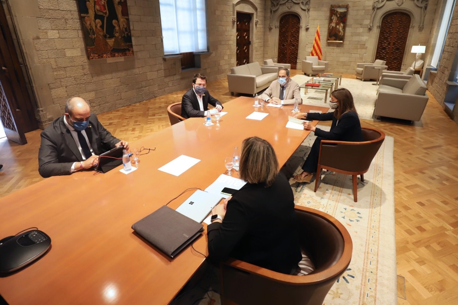 Torra anuncia el confinamiento perimetral de El Segrià (Lleida) por el aumento de los contagios