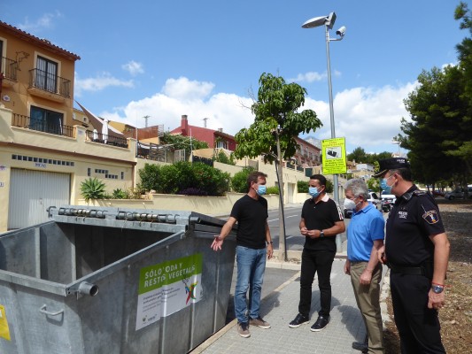 La Nucía instala cámaras para sancionar los vertidos ilegales de poda