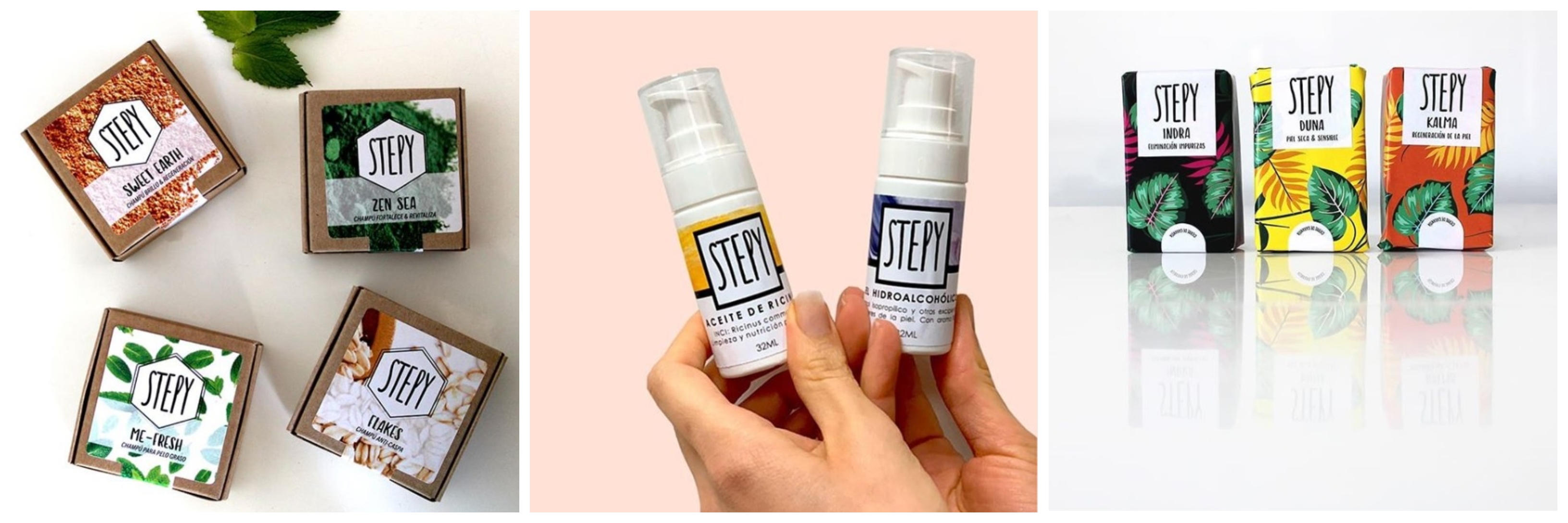 Stepy: jabones sólidos y productos de higiene de consumo respetuoso desde Alicante