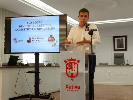 Así es el Plan Local de Residuos de Xàtiva: un nuevo contenedor, recogida puerta a puerta y compostaje comunitario