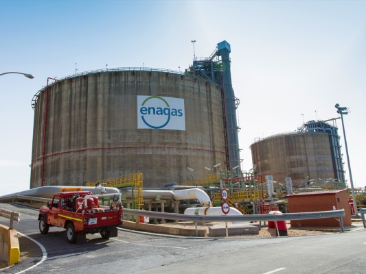 Enagás experimenta en Cartagena la inyección de hidrógeno verde en una red de gas natural