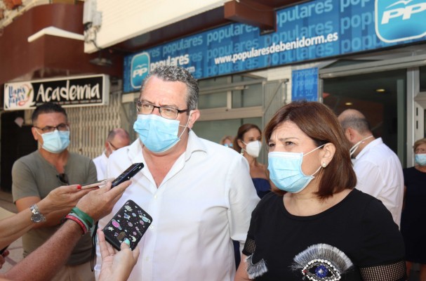Cónclave del PP de Alicante en Benidorm por la futura fusión de la Epsar y Vaersa