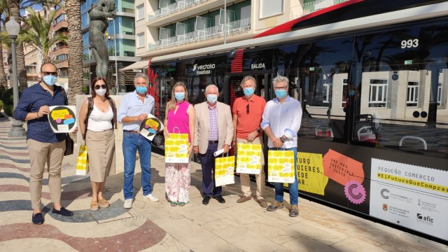 Alicante se une a la campaña de Confecomerç para promocionar el pequeño comercio