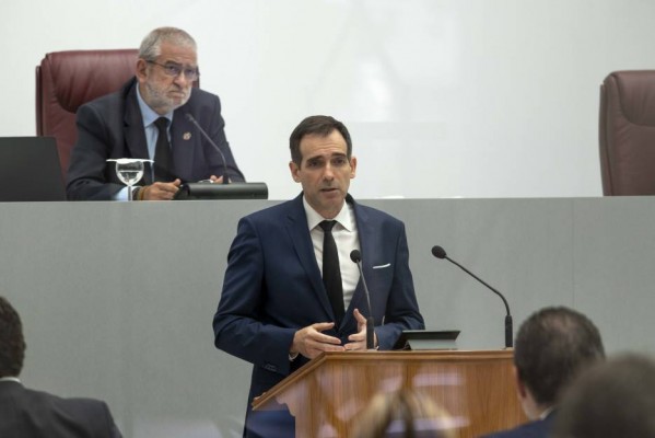 El día más feliz de Liarte (Vox) en política: la Asamblea apoya la custodia compartida como régimen preferente 