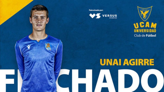 Unai Agirre, portero de la Real Sociedad, es el primer fichaje del UCAM CF