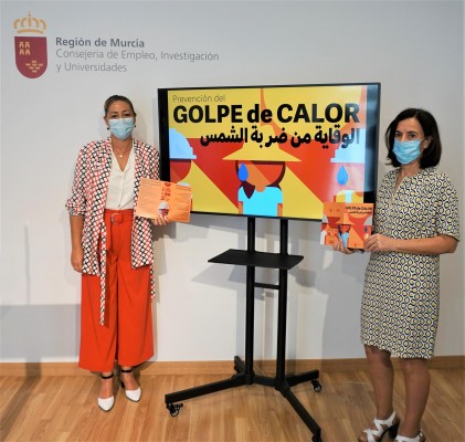 Empleo lanza su nueva campaña de prevención frente al calor con el foco en agricultura y construcción