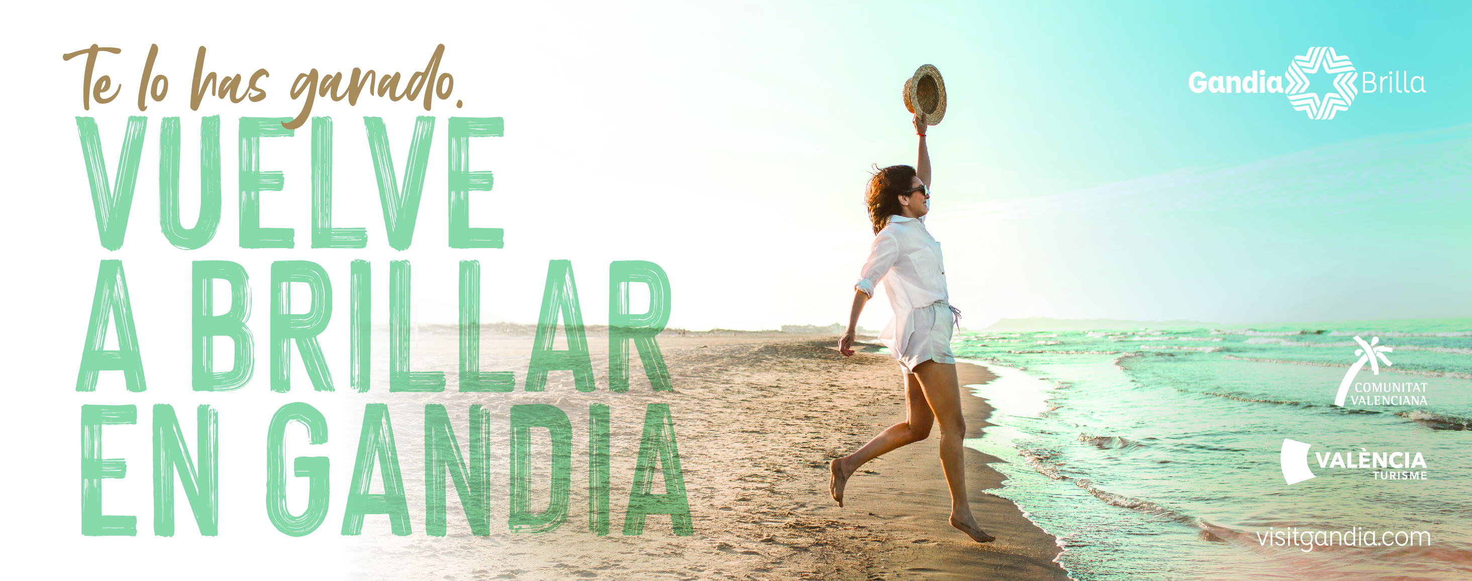 Turismo lanza la campaña: “Te lo has ganado. Vuelve a brillar en Gandía”