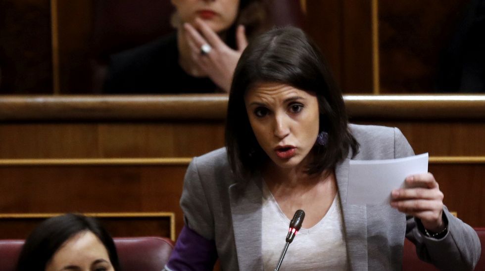 Irene Montero, portavoz de Podemos en el Congreso. Foto: EFE - 