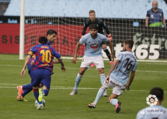 Jorge Sáenz recupera la confianza en el Celta
