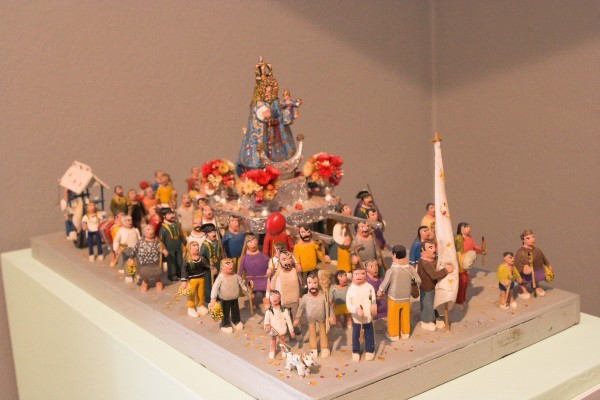 La Casa Museo del Belén de Puente Tocinos expone miniaturas de las procesiones y fiestas de Murcia