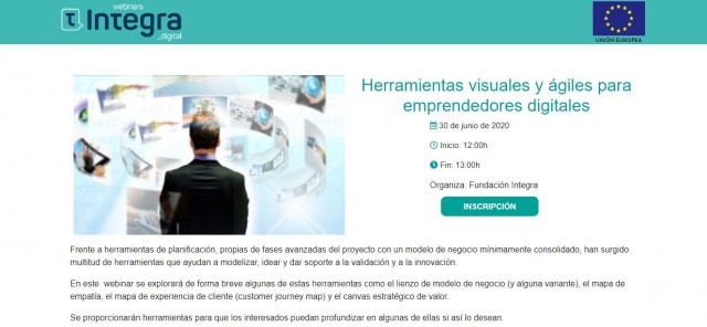 Empresas y asociaciones disponen de una plataforma gratuita para organizar cursos y eventos online