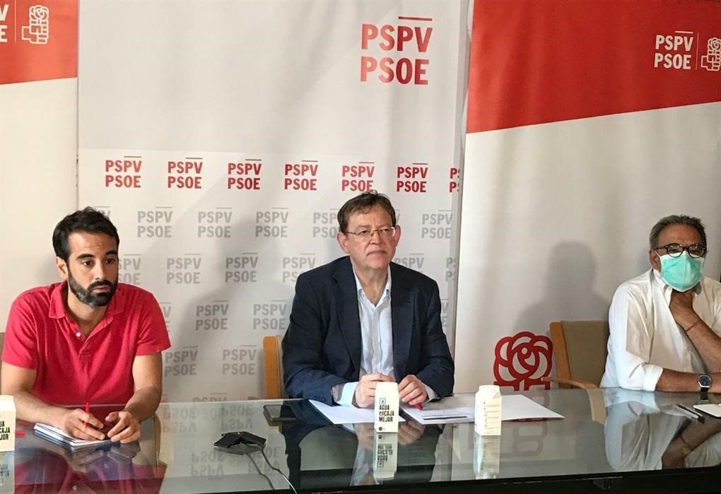 Puig pide al PSPV abrirse a pactar en las comarcas con otras fuerzas políticas por el 