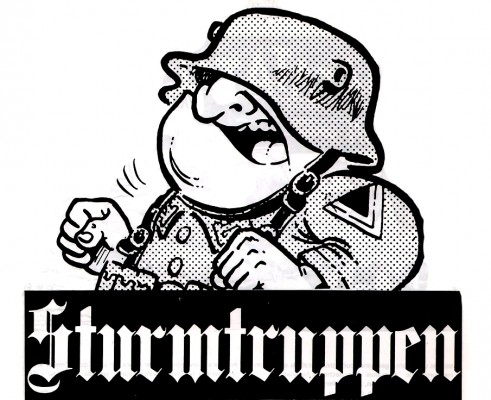 Sturmtruppen, la tira cómica que se burlaba de los soldados del III Reich