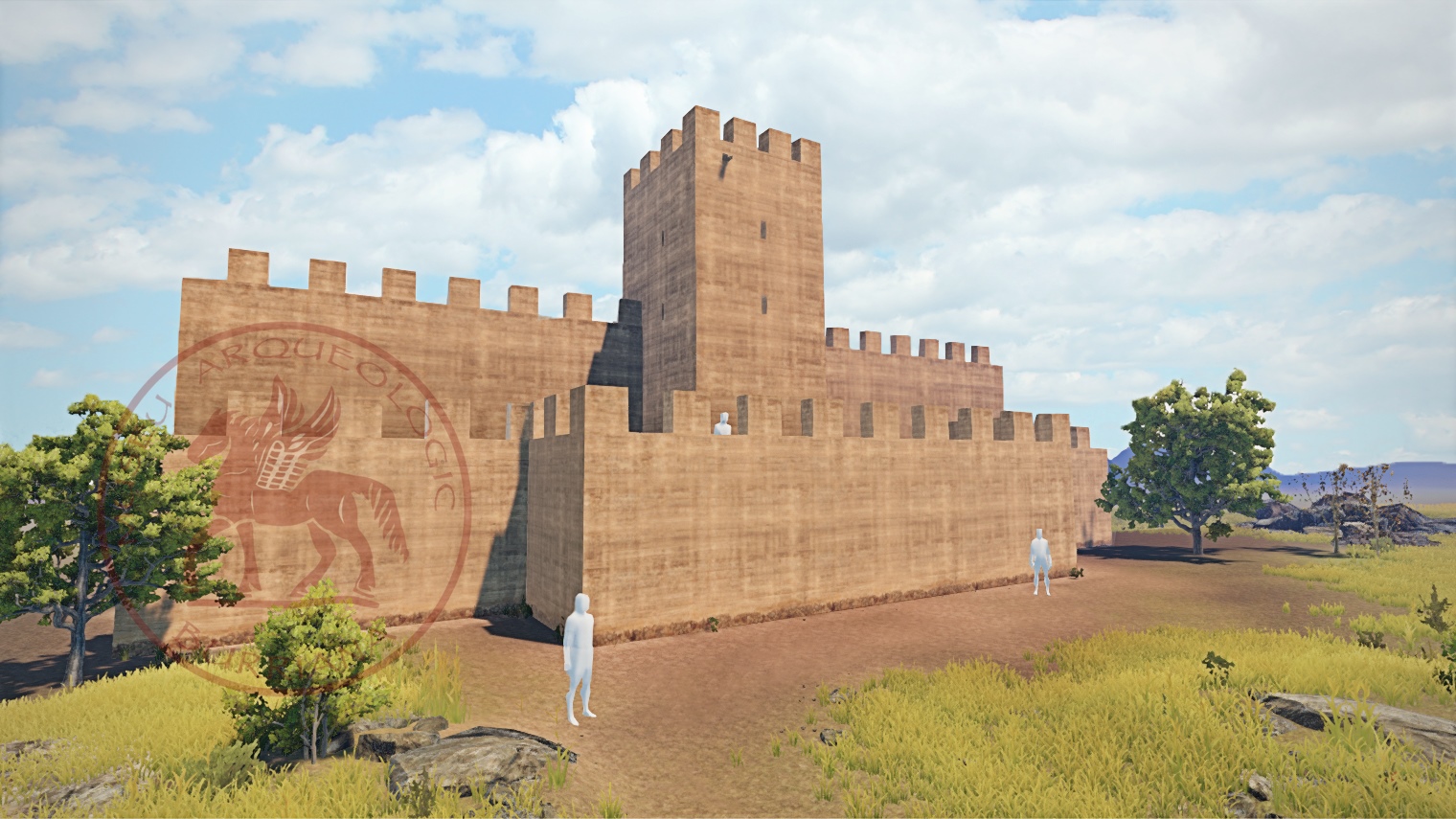 Borriana recrea virtualment la muralla musulmana de l'Abadia