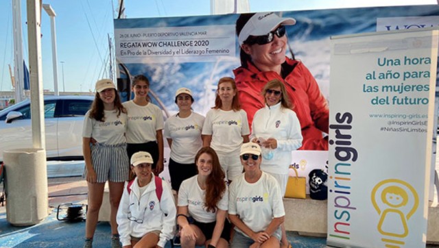 La 'Regata Solidaria WOW Challenge Mujeres Líderes' reúne a más de 50 mujeres
