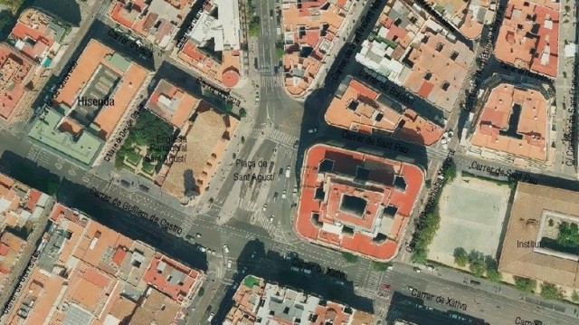 El Ayuntamiento de València inicia la próxima semana la peatonalización provisional de San Agustín