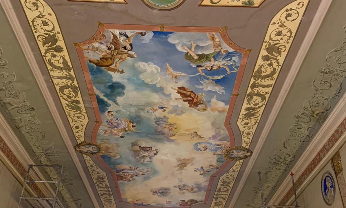 Arte Vecchio restaurará el lienzo de Joan Bosch en la sede de la Comunitat de Regants de Vila-real