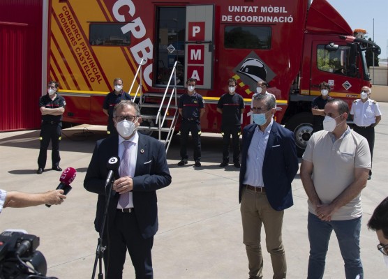  El dispositivo contra incendios en Castellón cuenta con 750 efectivos, 200 vehículos y 5 medios aéreos