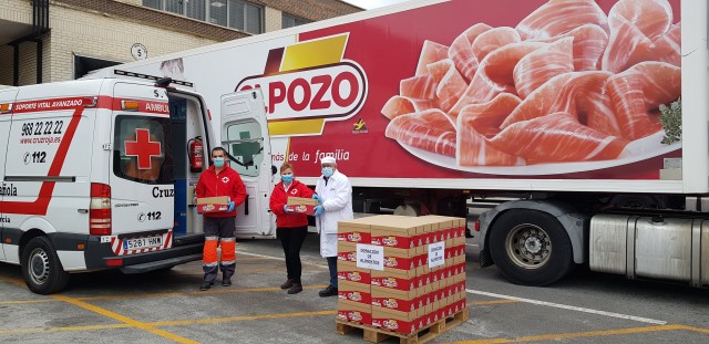 El Pozo dona más de 200.000 raciones de alimentos para los sectores más vulnerables 
