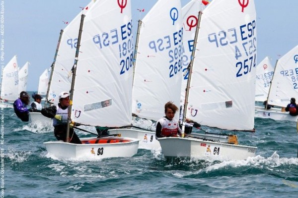 El nacional de Optimist en Águilas a finales de julio