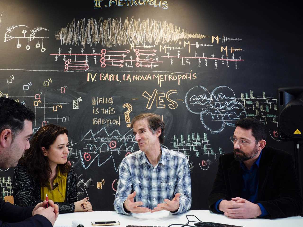 El creador de Audacity conversa con los representantes de Soundcool - 