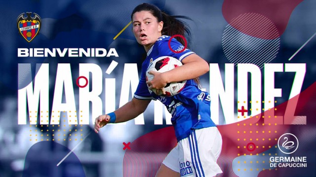 El Levante UD ficha a la defensa María Méndez para las próximas tres temporadas