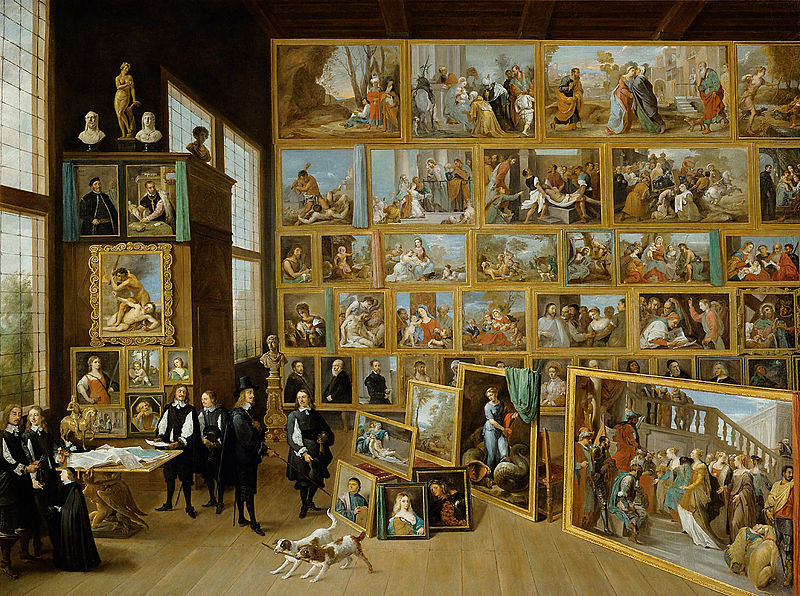 'El gabinete del coleccionista', de David Teniers - 