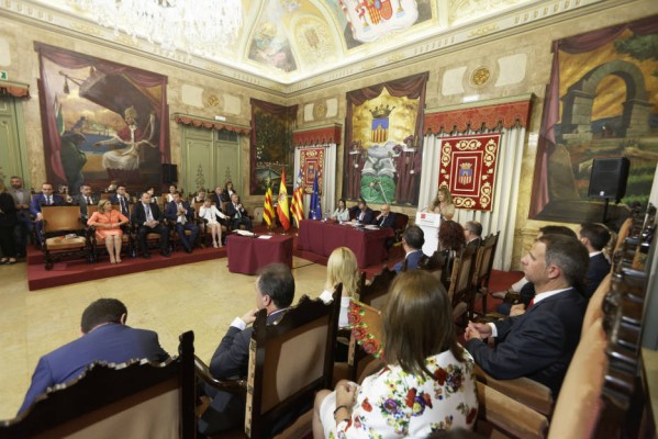 Los plenos de la Diputación cambian de escenario para facilitar el regreso de la actividad presencial