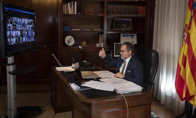 La Diputación de Castellón afronta la 'nueva normalidad' con guiños de Cs y el recelo del PP