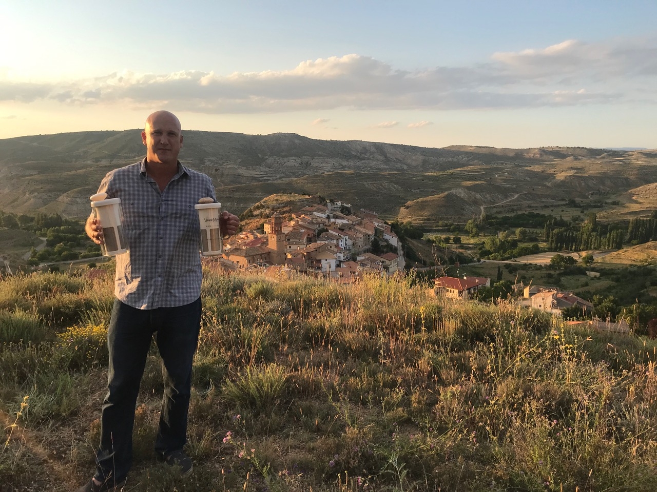 Andoni Monforte, inventor de la Chufamix Vegan Milker - 